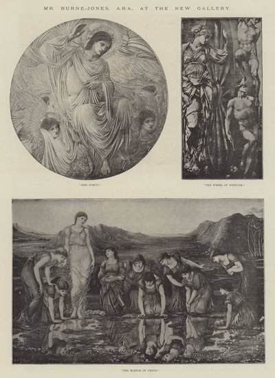 Herr Burne-Jones, ARA, in der New Gallery von Edward Burne Jones